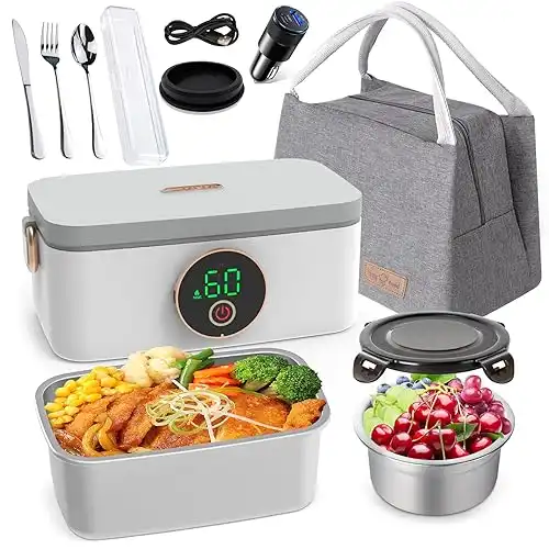 Revolutionizing Mealtime: Rechargeable Heated Lunch Box for Working Students